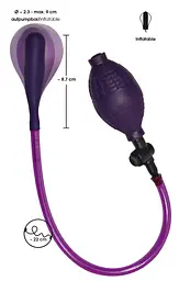 Анальний розширювач Orion Bad Kitty Anal Balloon 25.5 см (фіолетовий) - мініатюра 3