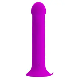 Вібратор PRETTY LOVE Murray PURPLE, 12 vibration functions 12 pulse wave settings Suction base PRETTY LOVE BI-014952-1 101927 - мініатюра 5