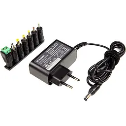 Універсальний блок живлення PowerPlant Q36 220V, 30W 12V 2.5A (NA700226)