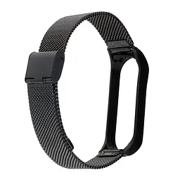 Ремінець Міланська Петля Mi Band 3/4 Black - мініатюра 2