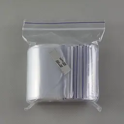 Пакети Zip-Lock прозорі 8x18 см, 100 шт, 50 мкм, поліетиленові пакети із застібкою - мініатюра 3