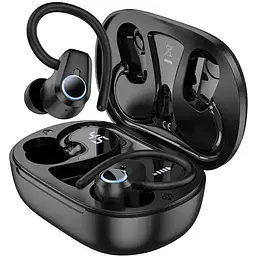Навушники Hoco EQ8 Pure joy in-ear true бездротовий BT headset Black