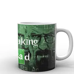 Кухоль GeekLand Breaking Bad головні герої BB.02.001 330 мл білий - мініатюра 3