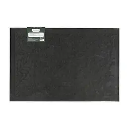 Килимок придверний Eco Fabric Листя без кромки чорний 40 х 60 см (4060-006) - мініатюра 4