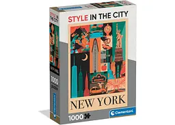Пазл Clementoni Мода в Нью-Йорку, США (Style in the City - New York Puzzle - 1000 pcs.), 1000 ел. (37116)