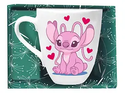 Чашка FARGLASS 200мл 1шт Фарфор STITCH пурпурний в под. коробці
