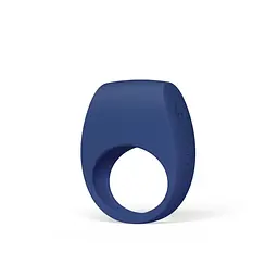 Ерекційне кільце з вібрацією LELO Tor 3 Base Blue, керування зі смартфона - мініатюра 1