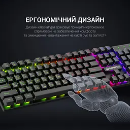 Клавіатура GamePro дротова (GK296) - мініатюра 14