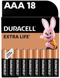 Лужні батарейки Duracell AAA, 18 шт. (6409627) - мініатюра 7