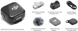 Петличний мікрофон DJI Mic Mini (1 Mobile RX, 1TX) - мініатюра 7