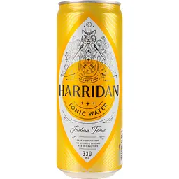 Упаковка напою Harridan Tonic Water Indian Tonic сильногазований безалкогольний 330 мл x 6 шт. з/б - мініатюра 2