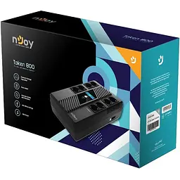 Джерело безперебійного живлення NJOY Token 800 (UPCSBLS680TTOAZ01B) - мініатюра 5