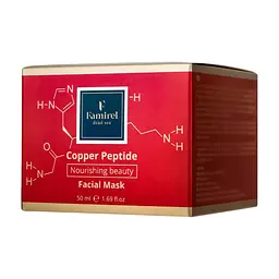 Маска для обличчя Famirel Copper Peptide Facial Mask Живильна 50 мл (7290114086615) - мініатюра 3