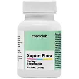 Супер-Флора Корал Клаб, 90 капсул | Super-Flora Coral Club