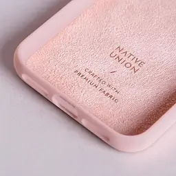 Чохол-накладка Native Union Clic Canvas Case Rose для iPhone 12 mini (CCAV-ROS-NP20S) - мініатюра 5