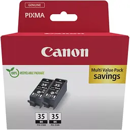 Картридж Canon PGI-35 BK TWIN pack (1509B029) - мініатюра 2