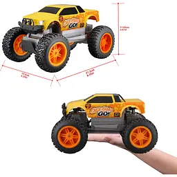 Машинка іграшкова на радіокеруванні Maisto Tech Off Road Go жовта (82759 yellow) - мініатюра 14