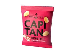 Арахіс CAPITAN 30г Бекон солоний зі смаком