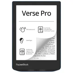 Електронна книга Pocketbook 634 Verse Pro, Azure (PB634-A-CIS)