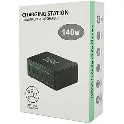 Зарядний пристрій універсальний Voltronic fast charger USB QC3.0/PD/PPS 140W - мініатюра 3