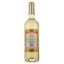 Вино Baron de Lirondeau Bordeaux біле напівсолодке 10.5% 0.75 л - мініатюра 2