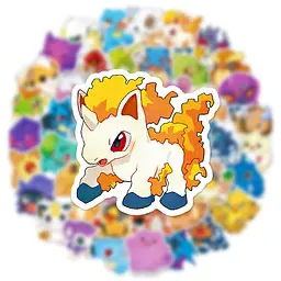 Стікерпак Покемон Набір наклейок GeekLand Pokemon 50 штук - мініатюра 2
