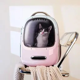 Рюкзак для перенесення Petkit Breezy2 Smart Cat Carrier Pink (P7701-P) [132286] - мініатюра 3