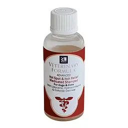 Veterinary Formula Hot Spot&Itch Relief Medicated Shampoo 0.045 л шампунь для собак і котів болеутоляючий