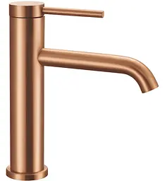 Змішувач для умивальника Rea Clif низький brushed copper REA-B2087 - мініатюра 4