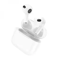 Бездротові навушники Hoco EW26 True Wireless Stereo Headset білі (6931474779236) - мініатюра 5