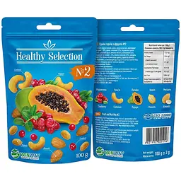 Суміш горіхів та фруктів №2 Winway Healthy Selection 100 г - мініатюра 2