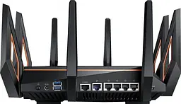 Роутер Asus ROG Rapture GT-AX11000 AX11000 Black 802.11ax (GT-AX11000) - мініатюра 3