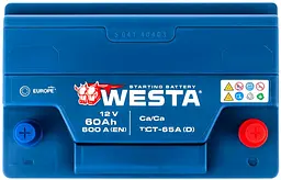 Автомобільний акумулятор WESTA 60 Ah / 600 A Premium R правий плюс (242x175x190) WPR600 - мініатюра 2