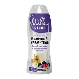 Крем-гель для душу Milky Dream Білий шоколад і лісові ягоди 300 мл