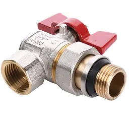Кран кульовий кутовий з американкою Water Valve Q003 NV-V124 1/2″ ЗB - мініатюра 3
