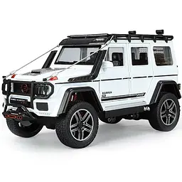 Колекційна металева модель автомобіля АвтоЕксперт Mercedes-Benz Brabus G550 екстремальний позашляховик з інерцією, світлом та звуком 1:24 - мініатюра 3