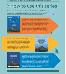 Cambridge IGCSE and O Level Environmental Management Coursebook with Digital Access (2 Years) (2nd Edition) - Гері Скіннер - мініатюра 3