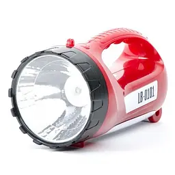 Ліхтар акумуляторний Intertool 1 LED 5W+15 SMD LB-0101 Червоний