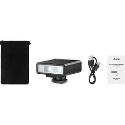 Відеосвітло Ulanzi Vijim F12 Xiaomini Camera Flash Speedlite UV-L044GBB1 Black - мініатюра 10