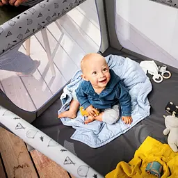 Дитячий манеж Hauck Sleep N Play SQ Nordic Grey (60649-0) - мініатюра 9