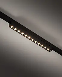 Магнітний трековий світильник Nowodvorski 11720 NANO-LVM Focus Out LED 1x10W 3000K 450Lm IP20 чорний - мініатюра 3