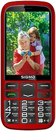 Мобільний телефон Sigma mobile Comfort 50 OPTIMA TYPE-C Red (UA UCRF)