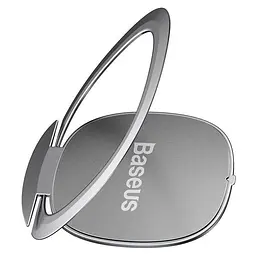 Кільце-тримач Baseus Invisible phone ring holder SUYB-0S сріблястий - мініатюра 2