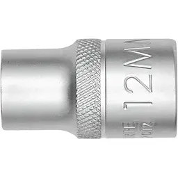 Головка торцева Wurth шестигранна 1/2IN коротка SW12 Red Stripe (5763012012)