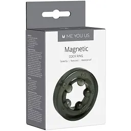 Ерекційне кільце Me You Us Linx Magnetic 2.5 см чорний