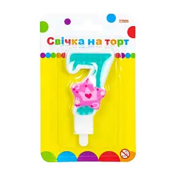 Свічка Maxi Princess "7" висотою 7,62 см (MX622050-7)