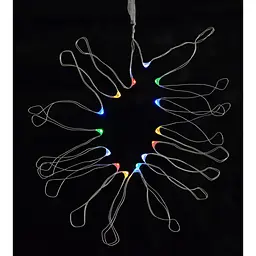 Електрогірлянда Yes! Fun LED-нитка 15 ламп 1.6 м срібна (801116) - мініатюра 2