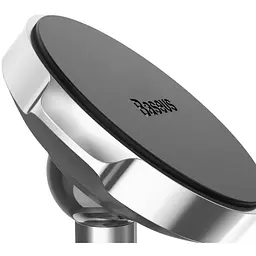 Автомобільний тримач Baseus Small Ears Series Magnetic Bracket Сріблястий - мініатюра 7