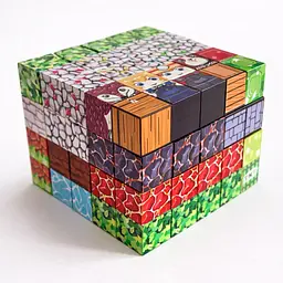 Магнітний конструктор Minecraft 150 шт по грі Майнкрафт Пошук скарбів Mk001028.2