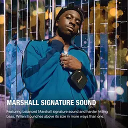 Колонка Marshall Willen II Black and brass 10W Original (Підтримка офіційного додатку)(1006714) - мініатюра 5